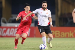 Trực tiếp bóng đá Công an Hà Nội - Công an TP.HCM: Văn Đô nhận thẻ đỏ (V-League)