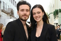 Vợ chồng Brooklyn Beckham nổi bật giữa 'rừng' sao Hollywood