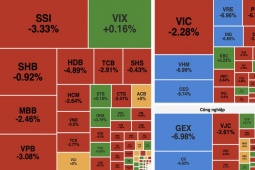 Kinh tế 24h: Sắc đỏ bao phủ, VN-Index "rơi tự do" gần 31 điểm