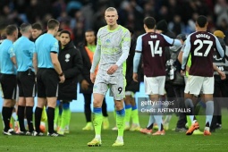 Man City đứt chuỗi bất bại: Villa Park lại hóa "mồ chôn", Haaland tịt ngòi khiến Pep rối như tơ vò