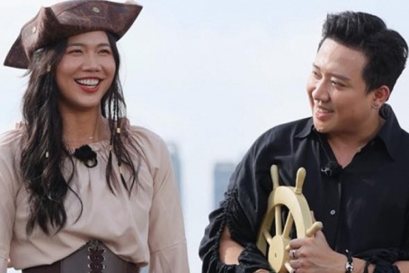 Ánh Viên được khen 'vừa xinh vừa duyên' khi chơi game show với Trấn Thành