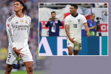 Bellingham tái diễn hành động tục tĩu, đối mặt án phạt sau màn trình diễn siêu hạng