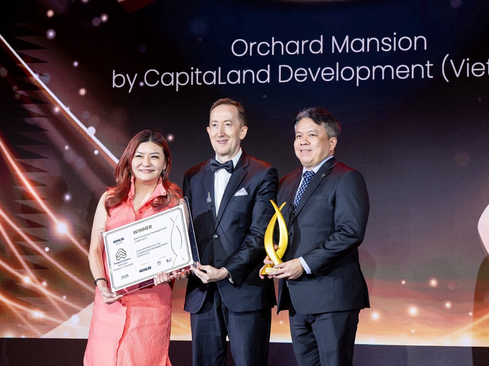 Vượt qua nhiều ứng viên sáng giá, Orchard Mansion giành giải “Dự án nhà ở xuất sắc (Việt Nam)”