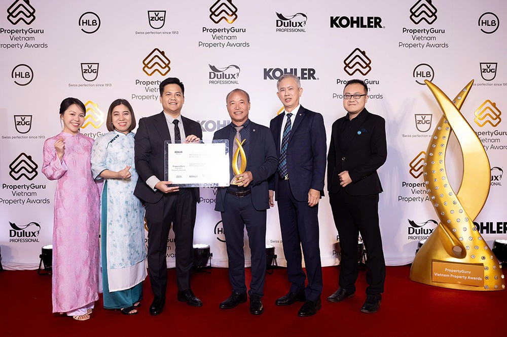 An Zen Residences chiến thắng tại hạng mục “Dự án căn hộ vừa túi tiền xuất sắc miền Bắc” tại PropertyGuru Vietnam Property Awards 2025.