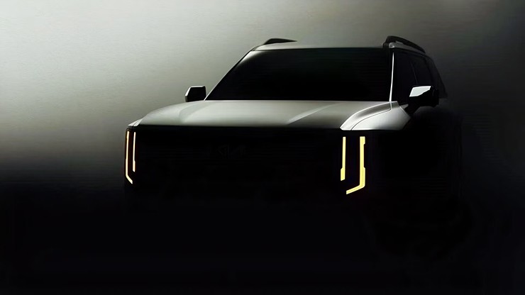 Kia Telluride 2027 lộ ảnh chính thức, "lột xác" với phong cách đậm chất Mỹ - 1