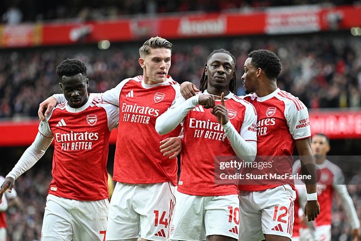 Arsenal mang tới khác biệt lớn trên bảng xếp hạng Ngoại hạng Anh