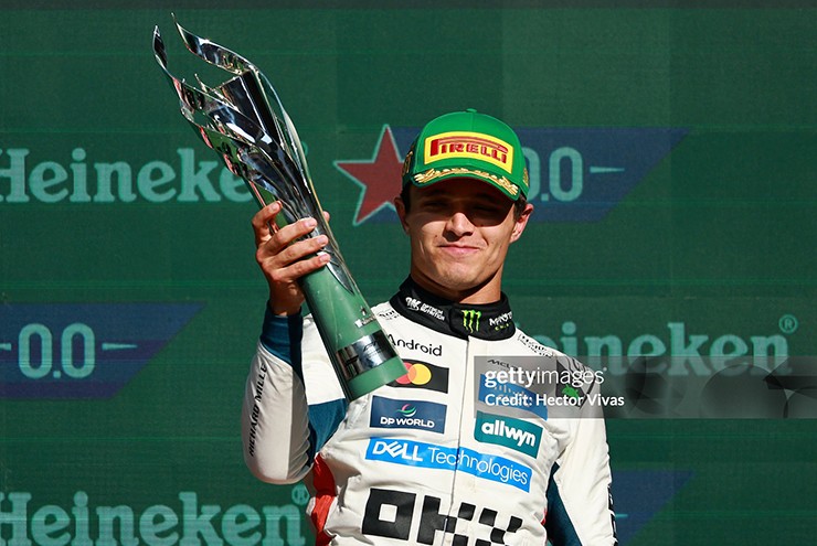 Norris thắng chặng Mexico City GP