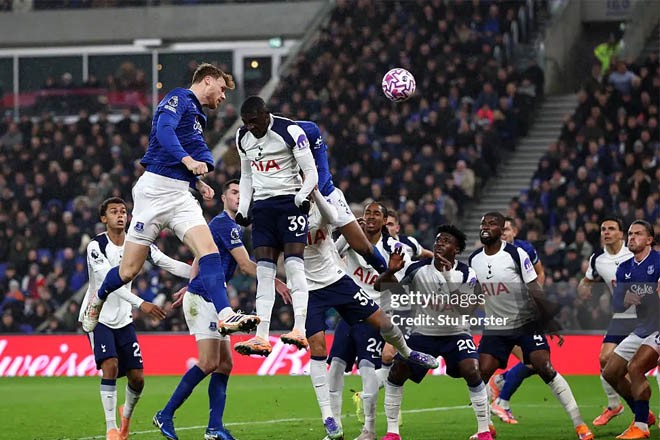 Trực tiếp bóng đá Everton - Tottenham: Spurs ghi bàn thứ 3 kết liễu (Ngoại hạng Anh) (Hết giờ) - 2