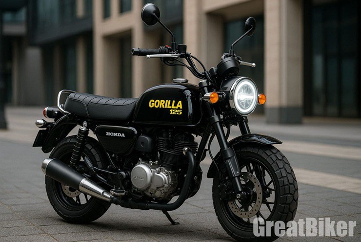 Mini bike Honda Gorilla 125 sắp "hồi sinh", trang bị ấn tượng - 4