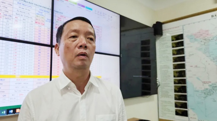 Ông Phan Thiên Định - Chủ tịch UBND TP Huế. Ảnh: NGUYÊN DO