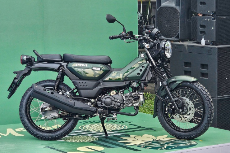 Honda CT125 là đối thủ cạnh tranh trực tiếp với Yamaha PG-1.&nbsp;