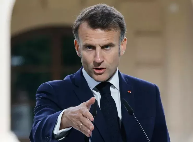 Tổng thống Pháp Emmanuel Macron. Ảnh: EPA-EFE