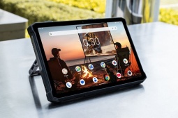 Máy tính bảng siêu bền tích hợp máy chiếu, pin 24.200 mAh