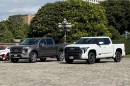 Chiếc bán tải khổng lồ F-150 và thông điệp kinh tế đằng sau chuyến thăm của ông Trump tới Nhật
