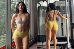 Cô gái “thả rông” chạy bộ khoe vòng ba 105 cm, gặp chuyện "dở khóc dở cười"