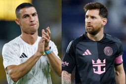 Ronaldo - Messi thách thức Dembele & Yamal ở đội hình xuất sắc nhất thế giới