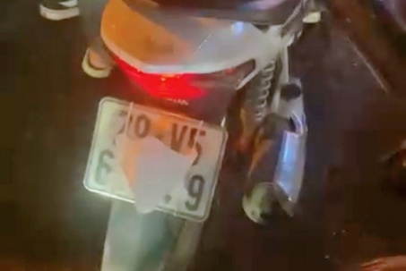 Cố tình che biển số xe máy để tránh phạt nguội có thể đối diện án phạt nặng!