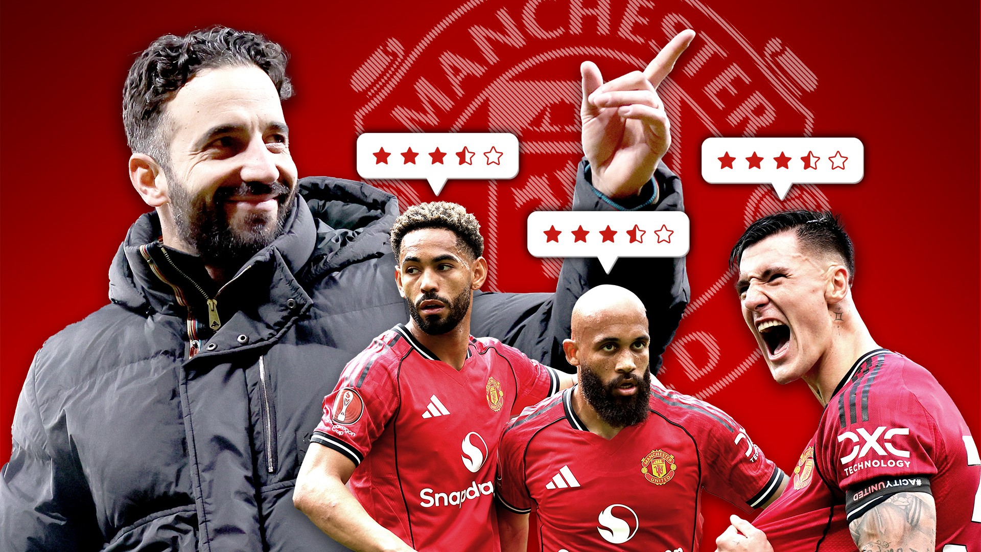 Amorim đang sử dụng bộ ba tân binh cực tốt