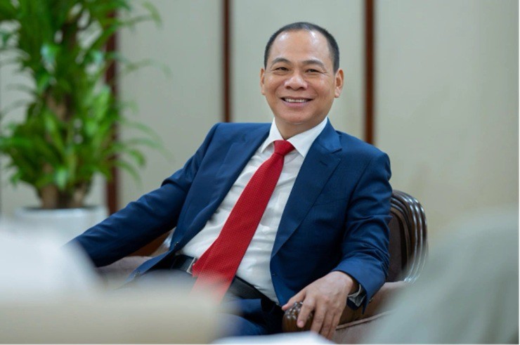 Tài sản tỷ phú Phạm Nhật Vượng tăng mạnh khi thị giá VIC lập cột mốc mới - Ảnh: VIC