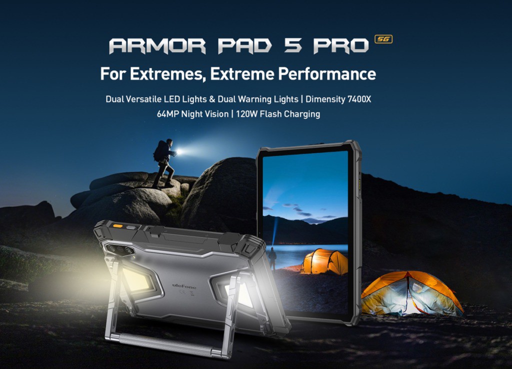 Máy tính bảng mới của Ulefone tích hợp máy chiếu