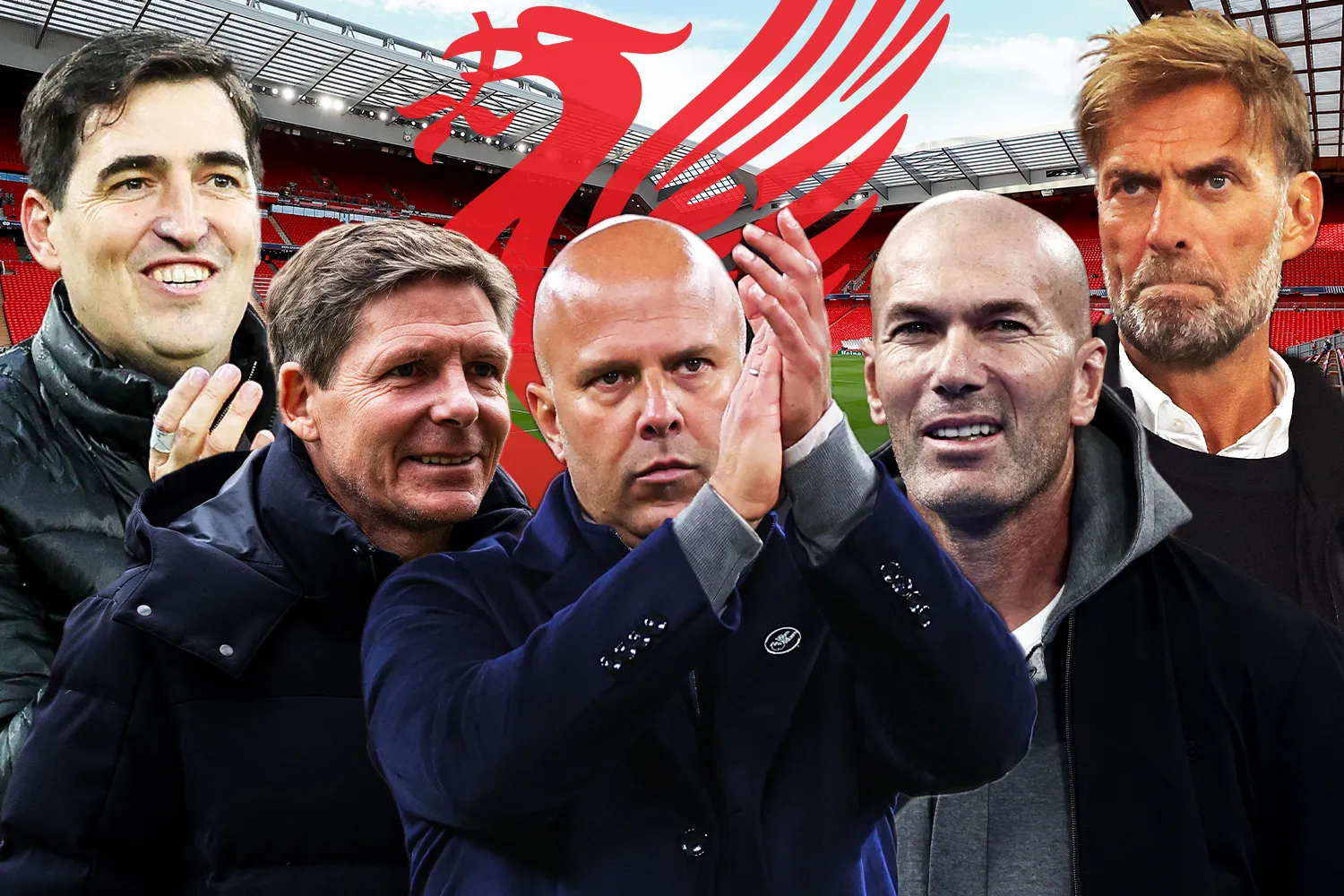 Zidane, Glasner hay thậm chí cả Klopp đều được đặt cửa thay thế Arne Slot ở Liverpool