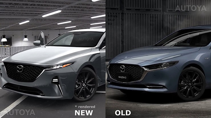 Đây là cái nhìn sớm về diện mạo mới của Mazda3 2026 - 3