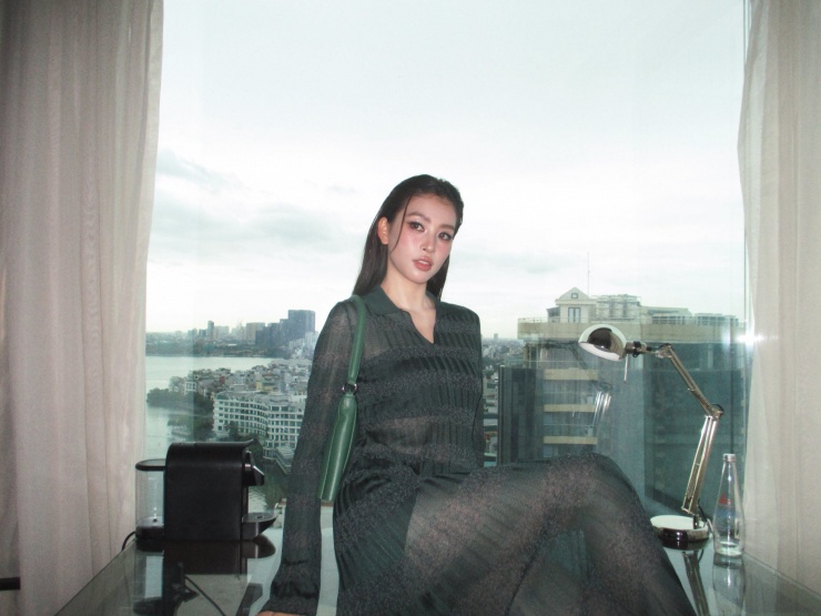 Bên cạnh hoạt động thời trang, Tiểu Vy cũng chăm chỉ tham gia các chiến dịch cộng đồng.