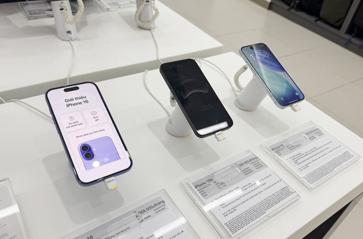 Giá iPhone 16 giảm mạnh. Ảnh: D.Anh