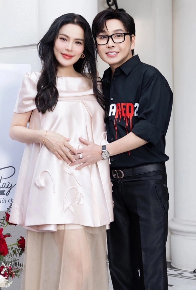 Vợ chồng Phương Lê - Vũ Luân.