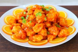 Gà sốt cam giòn rụm, cách làm siêu dễ