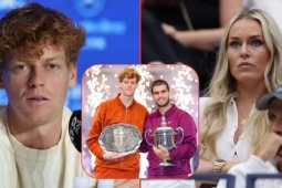 Sinner lại vướng tin đồn yêu mỹ nhân hơn 17 tuổi, bồ cũ của Tiger Woods