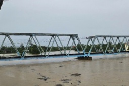 Lũ trên sông ở Huế và Đà Nẵng lại tiếp tục lên