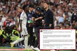 Vinicius lên tiếng xin lỗi, nhưng không nhắc đến HLV Alonso