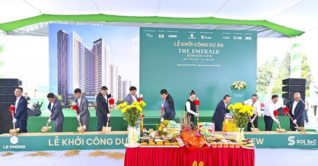Tập đoàn Lê Phong khởi công dự án The Emerald Garden View