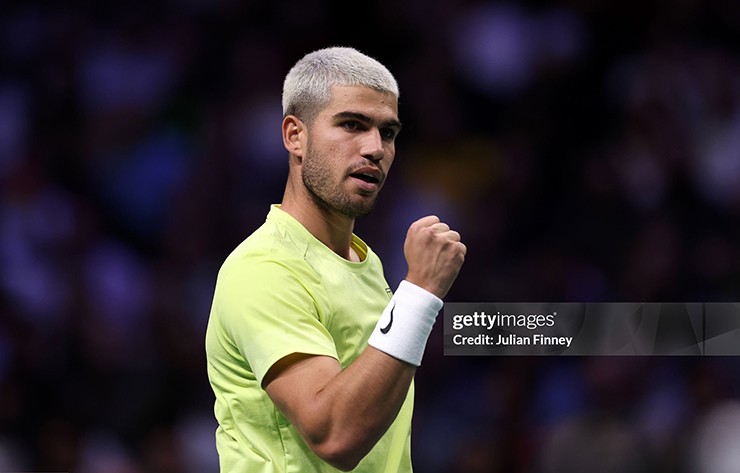 Alcaraz thể hiện quyết tâm lấy lại phong độ, hướng đến ATP Finals 2025 tại Turin