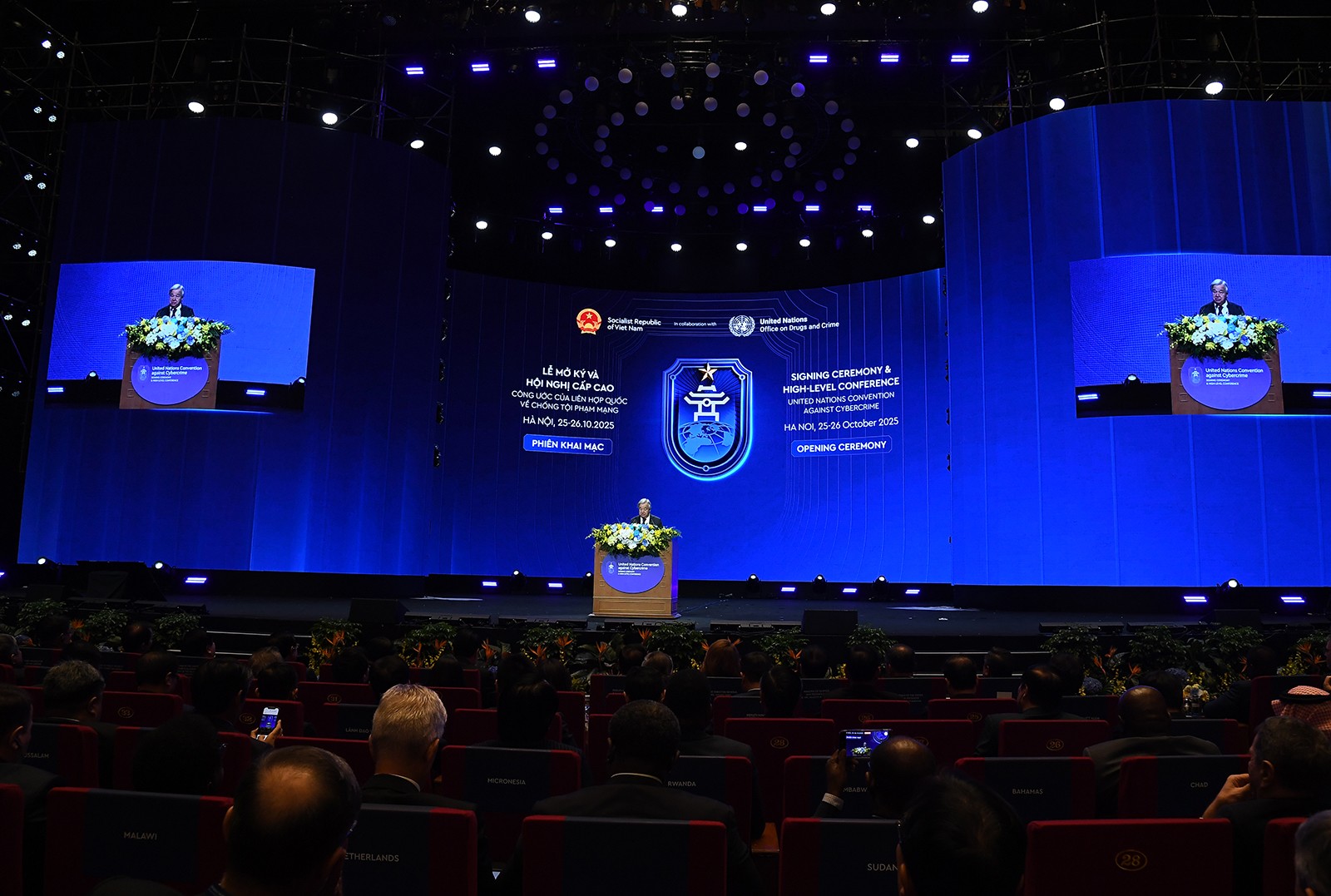 Công ước Hà Nội sẽ là cơ sở quan trọng để phòng chống tội phạm mạng. (Ảnh minh họa: VGP/Hải Minh)