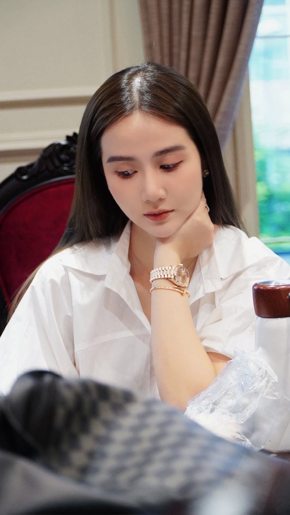 Tạo hình của Huyền Lizzie trong phim mới.