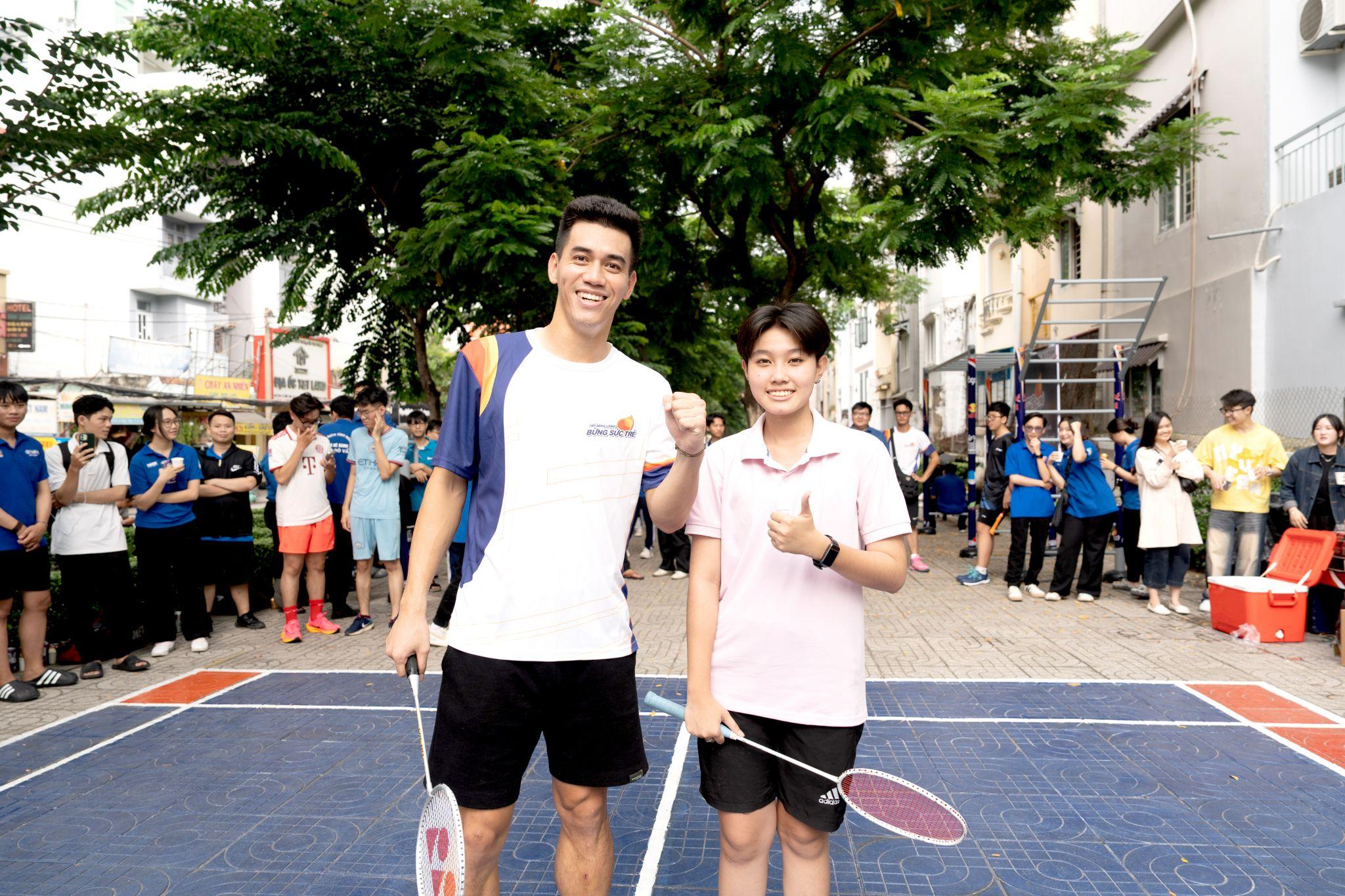 Tiến Linh đồng hành cùng “Không gian Thể thao Thanh niên” lan tỏa nhiệt huyết thể thao