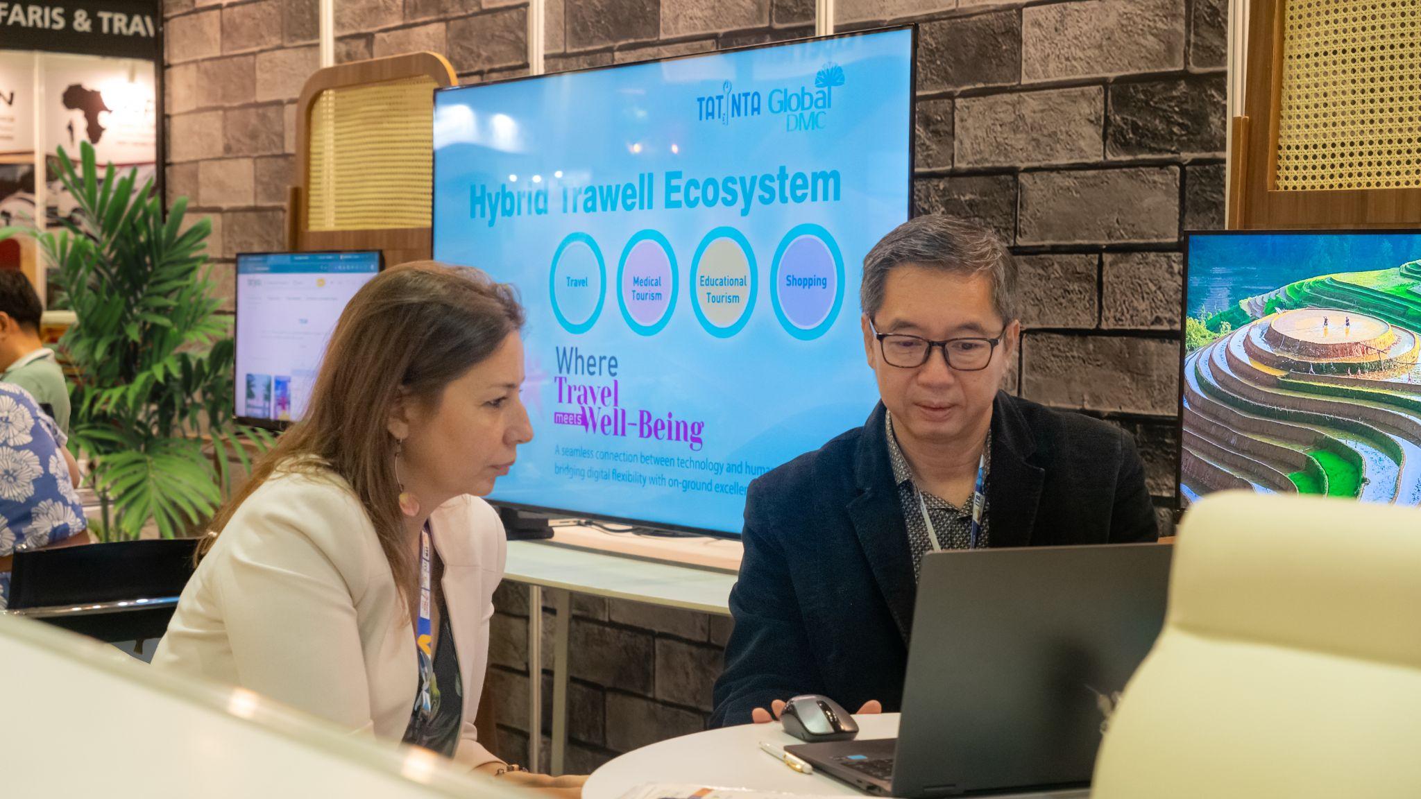 Mô hình Hybrid Trawell Platform được ra mắt tại sự kiện ITB Asia 2025