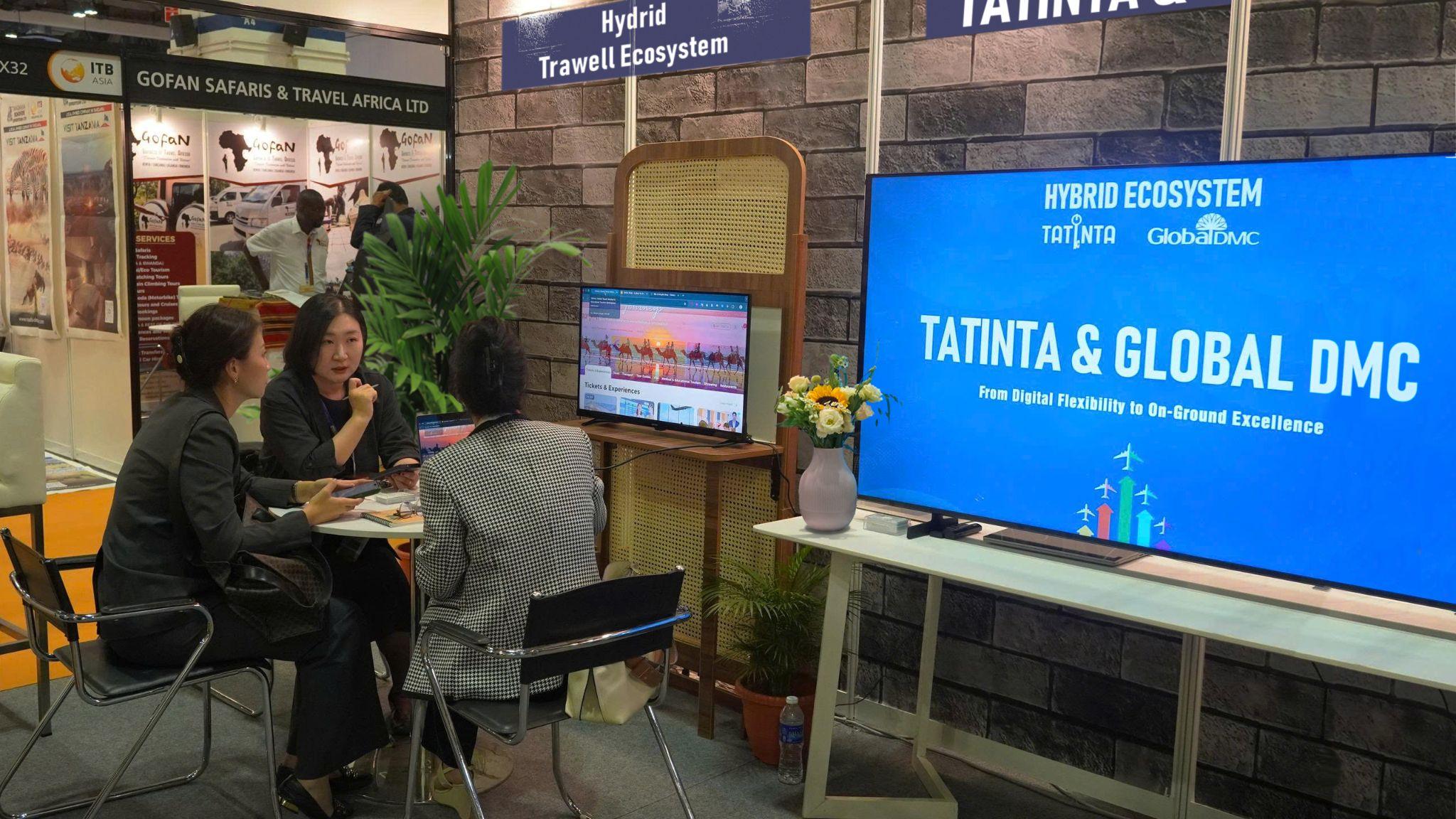 Sàn du lịch Tatinta mang mô hình “Trawell” giới thiệu tại sự kiện ITB Asia 2025