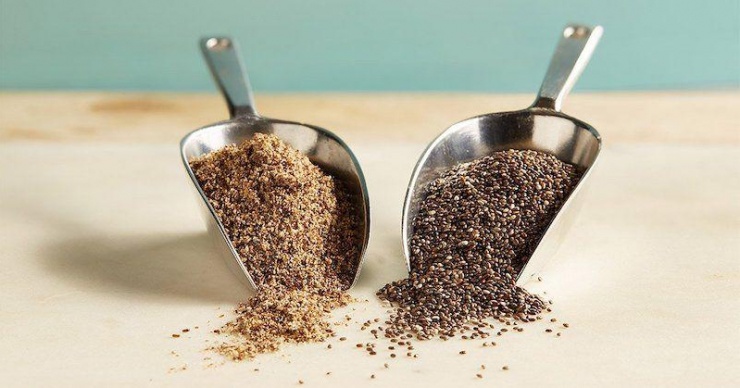 Hạt chia là lựa chọn được ưu tiên trong các thực đơn giảm cân.