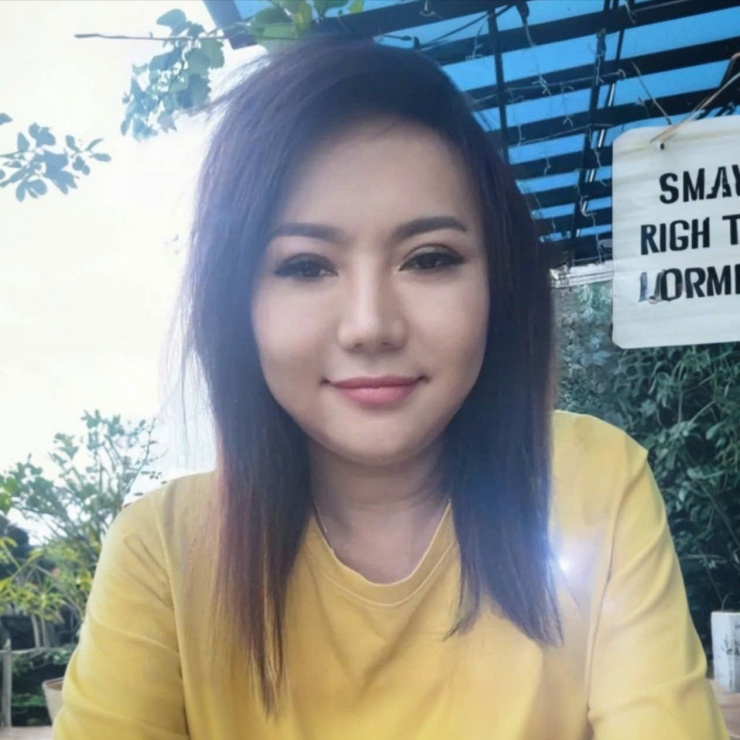 Bà Tuyết vừa bị bắt. Ảnh C.A