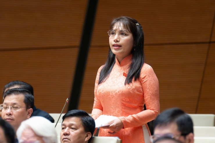 Đại biểu Châu Quỳnh Dao. Ảnh: Như Ý.