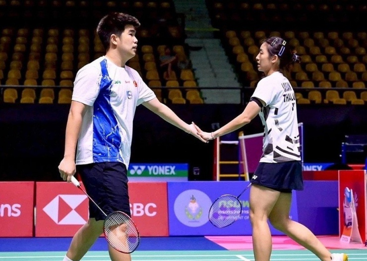 Cặp đôi VĐV Ratchapol Makkasasithorn và Nattamon Laisuan