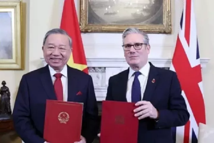 Nâng cấp quan hệ Việt Nam – Vương quốc Anh lên Đối tác Chiến lược toàn diện