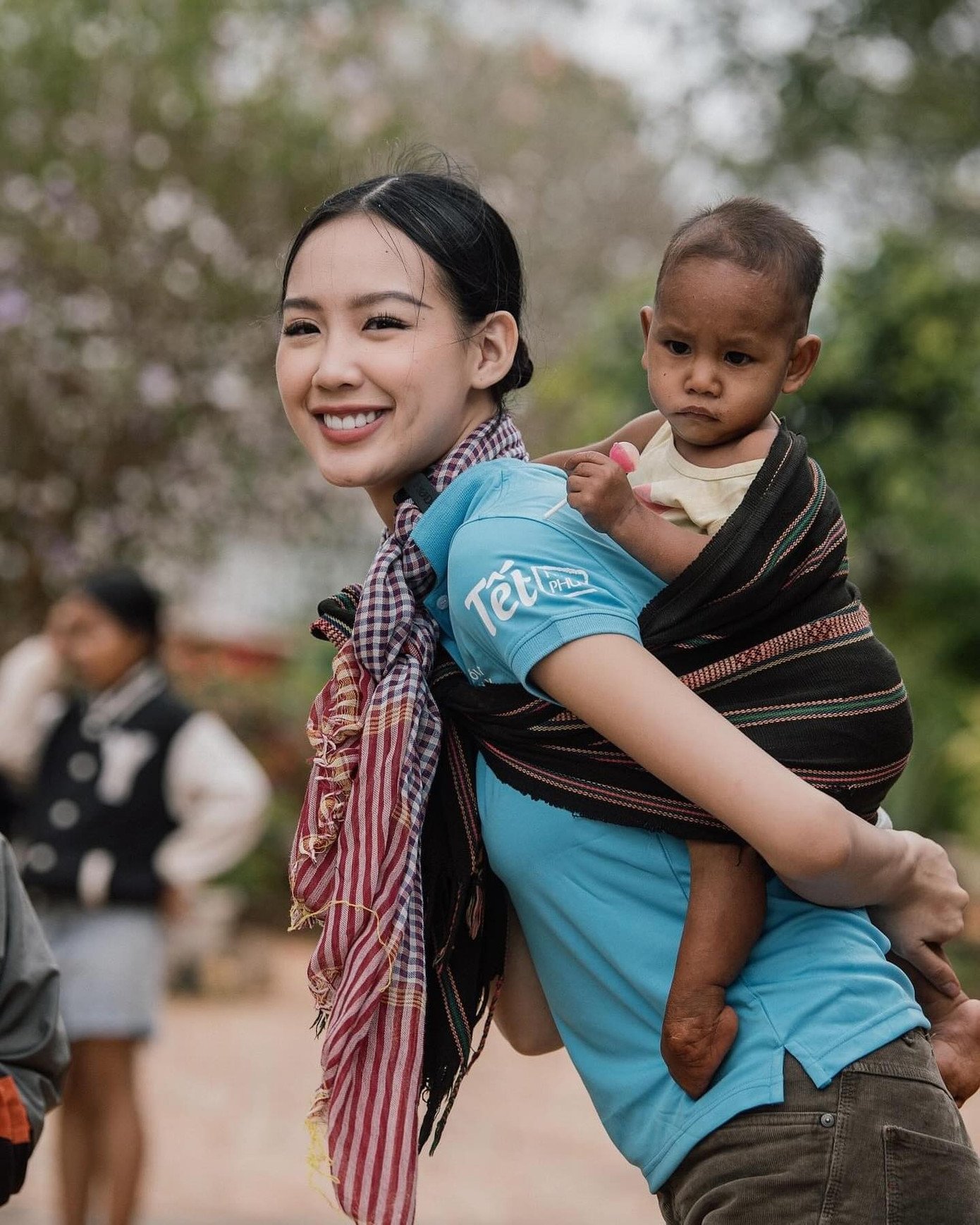 Bảo Ngọc là một trong những sao Việt tích cực tham gia các hoạt động thiện nguyện, cộng đồng.