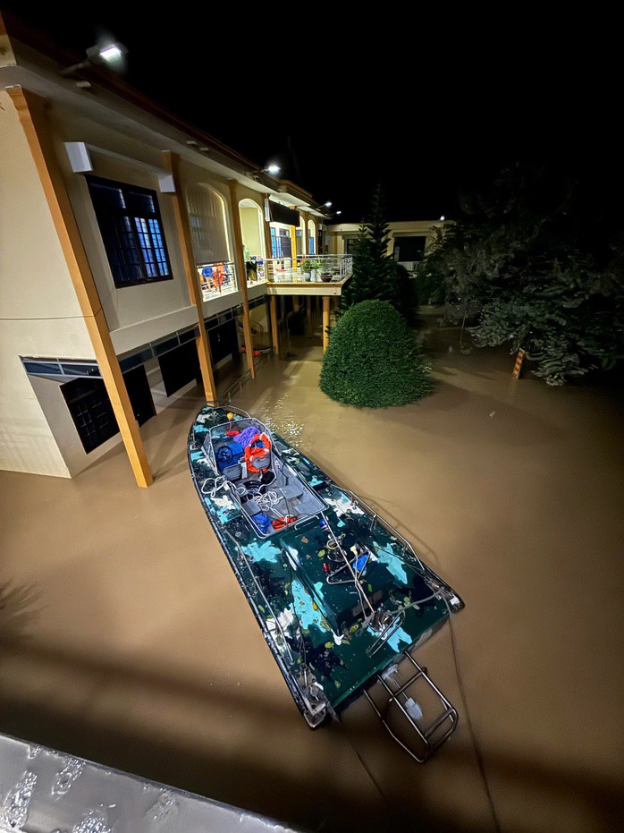 Ngập lụt nặng tại xã Hà Nha - TP Đà Nẵng