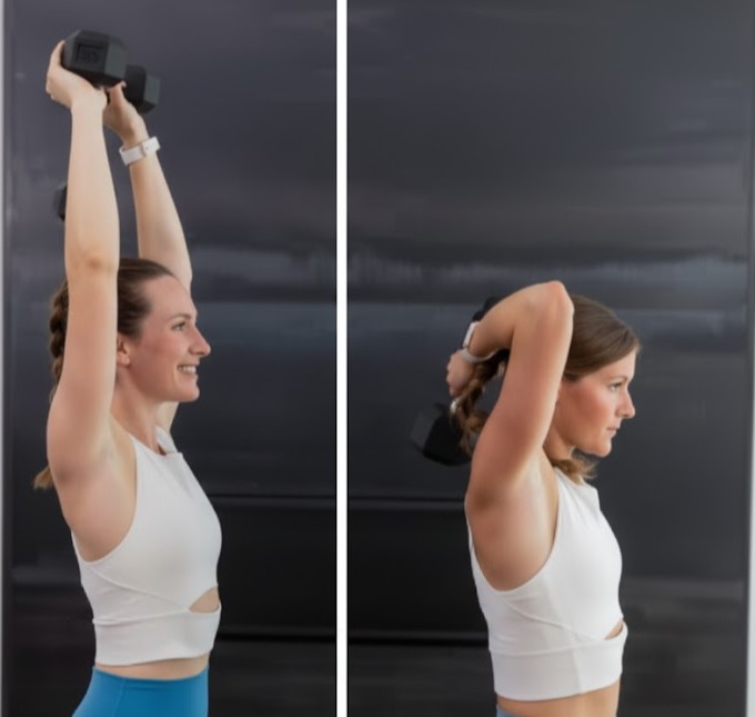 Bài tập duỗi cơ tam đầu.