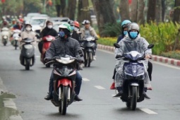 Miền Bắc chuyển rét do không khí lạnh bao phủ