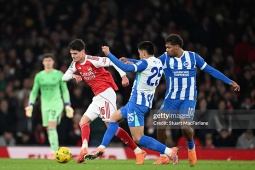 Video bóng đá Arsenal - Brighton: Bùng nổ hiệp 2 (League Cup)